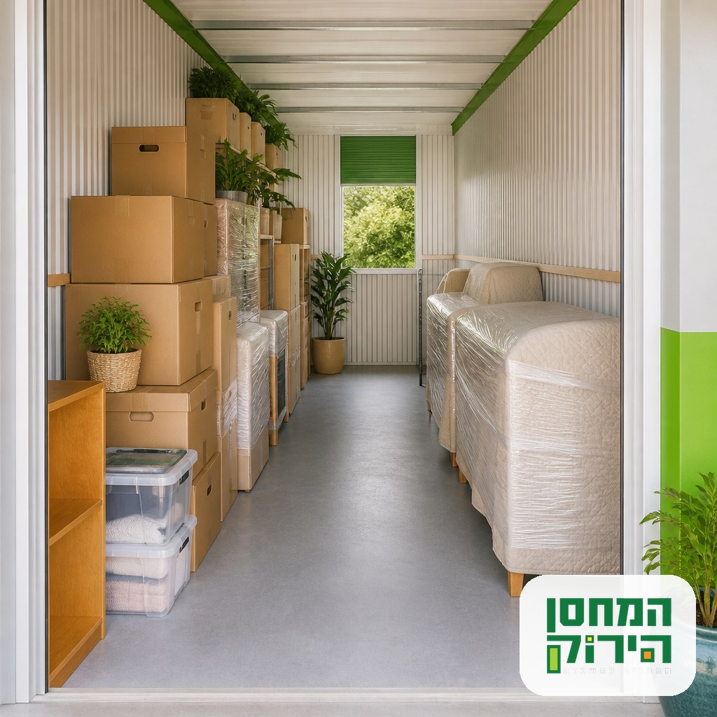 Organised private unit ready for a long term storage unit rental