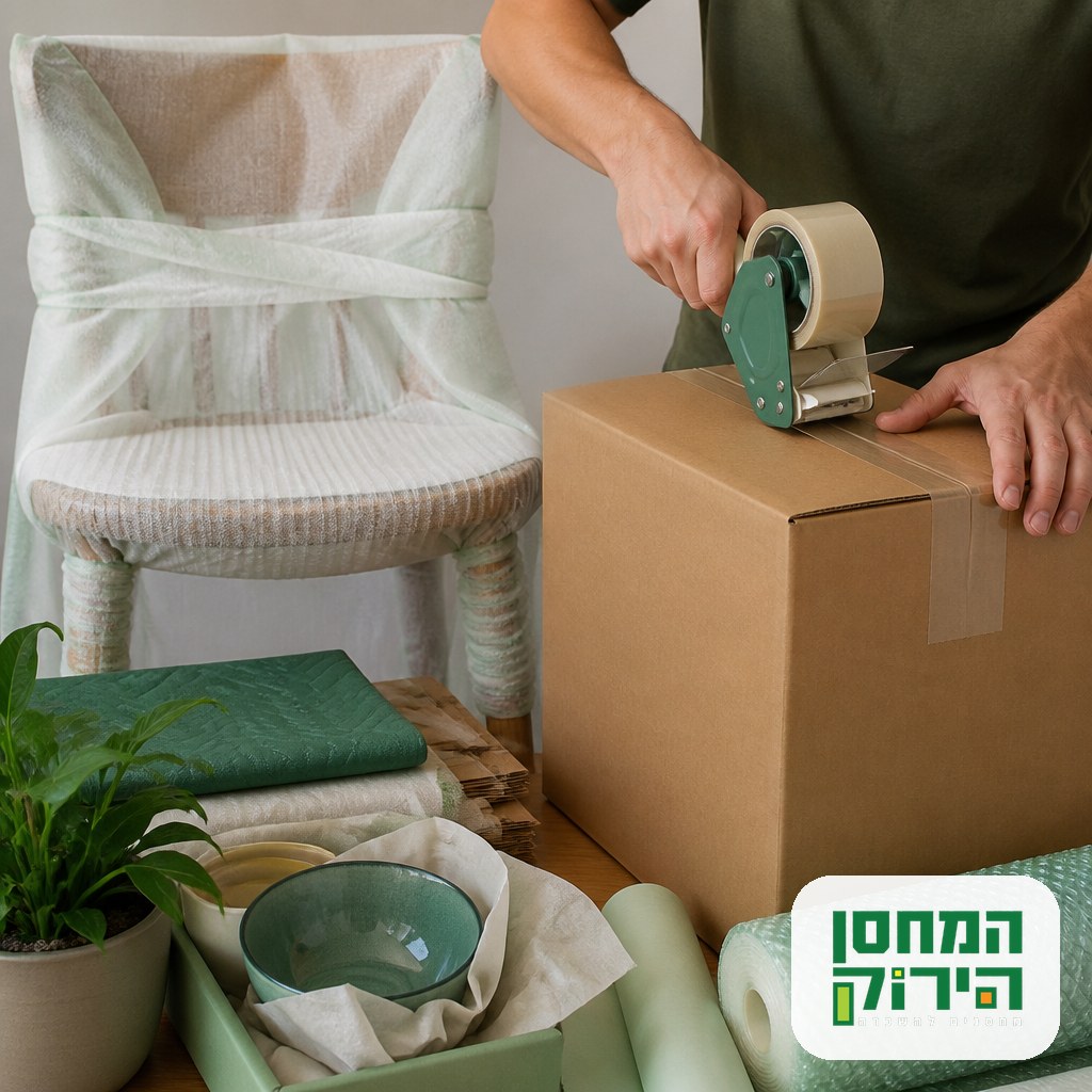 Packing and protecting apartment belongings for safe storage