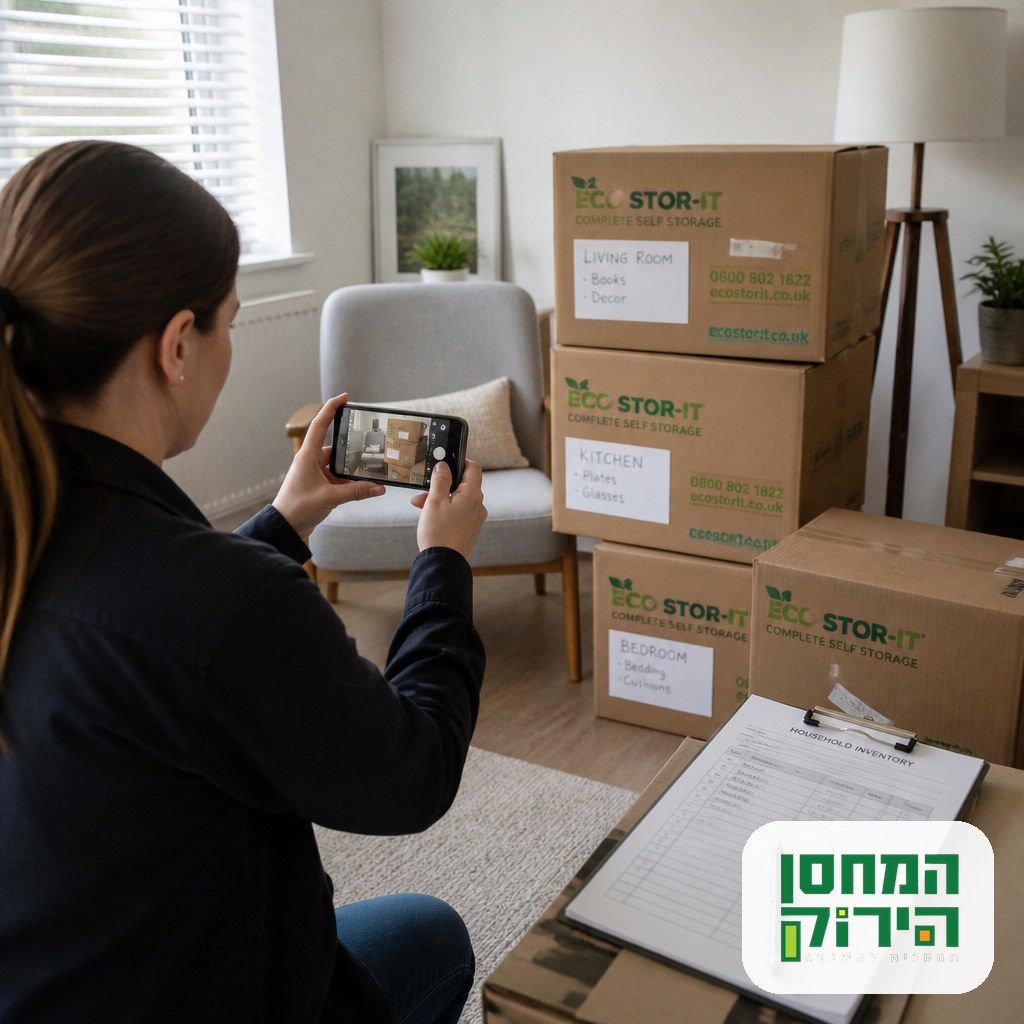 Documenting damaged household items and building an inventory list for a state compensation claim