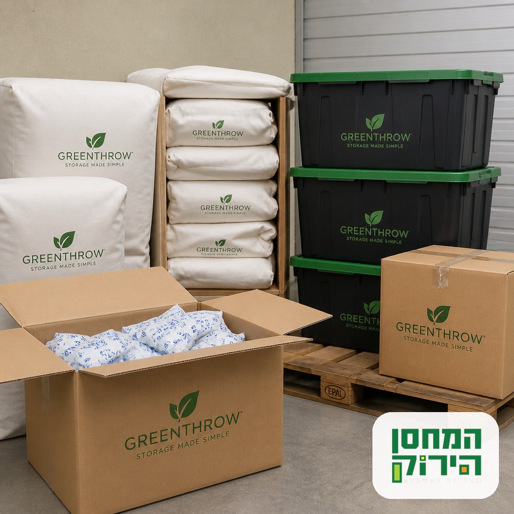 Moisture-safe packing: breathable covers, silica gel packets and boxes raised off the floor